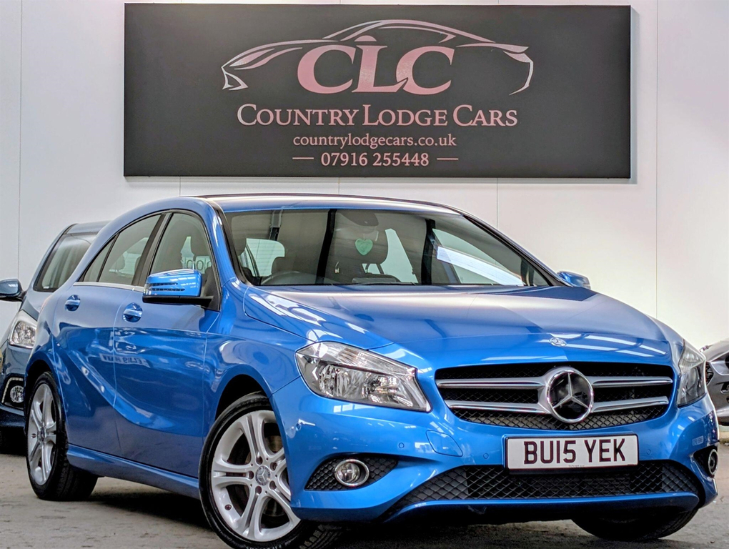 Mercedes-Benz A Class 1.6 Sport Edition Euro 6 Ss Blue