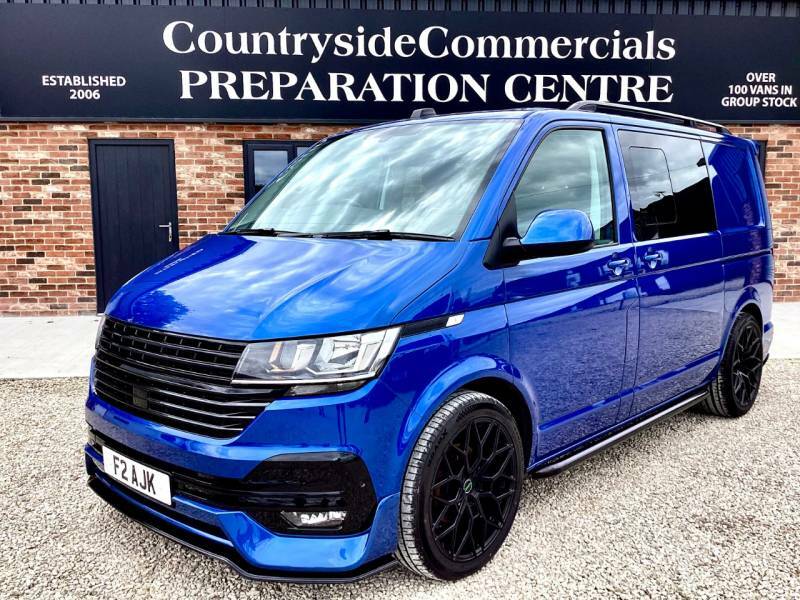Volkswagen Transporter 2.0 Tdi 150 Highline Kombi Van Blue #3