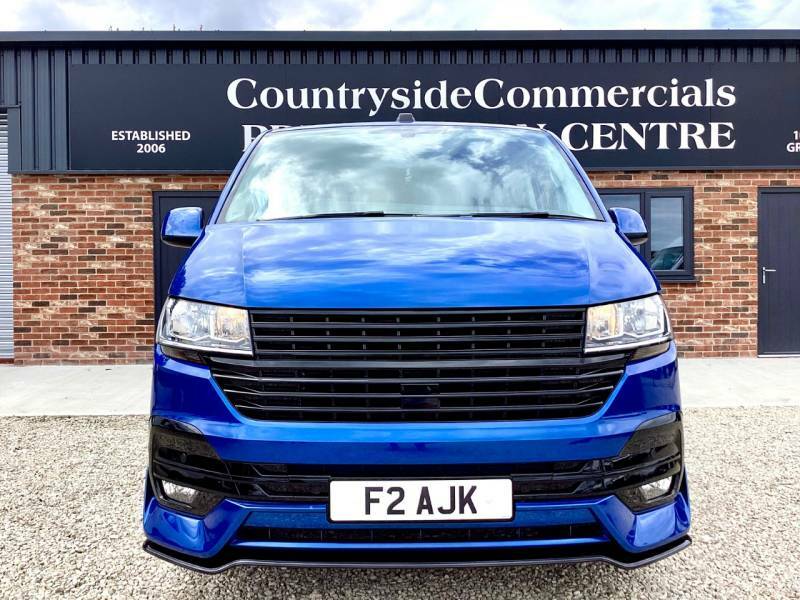Volkswagen Transporter 2.0 Tdi 150 Highline Kombi Van Blue #2