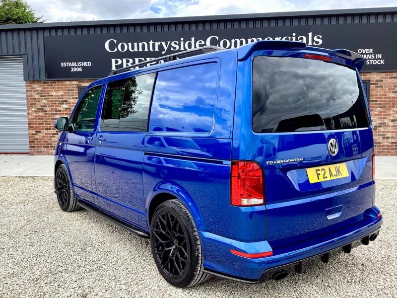 Volkswagen Transporter 2.0 Tdi 150 Highline Kombi Van Blue #4