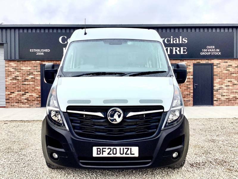 Vauxhall Movano 2.3 Turbo D 135Ps H2 Van White #2