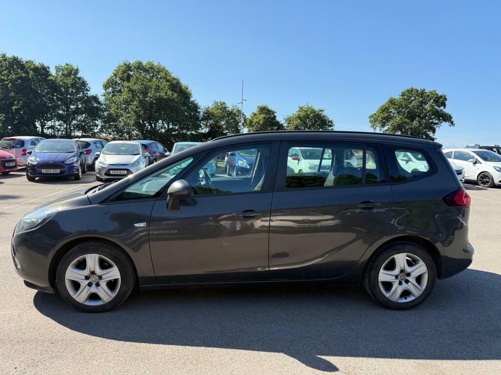 Vauxhall Zafira Tourer 1.8 16V Exclusiv Euro 5 Grey #2