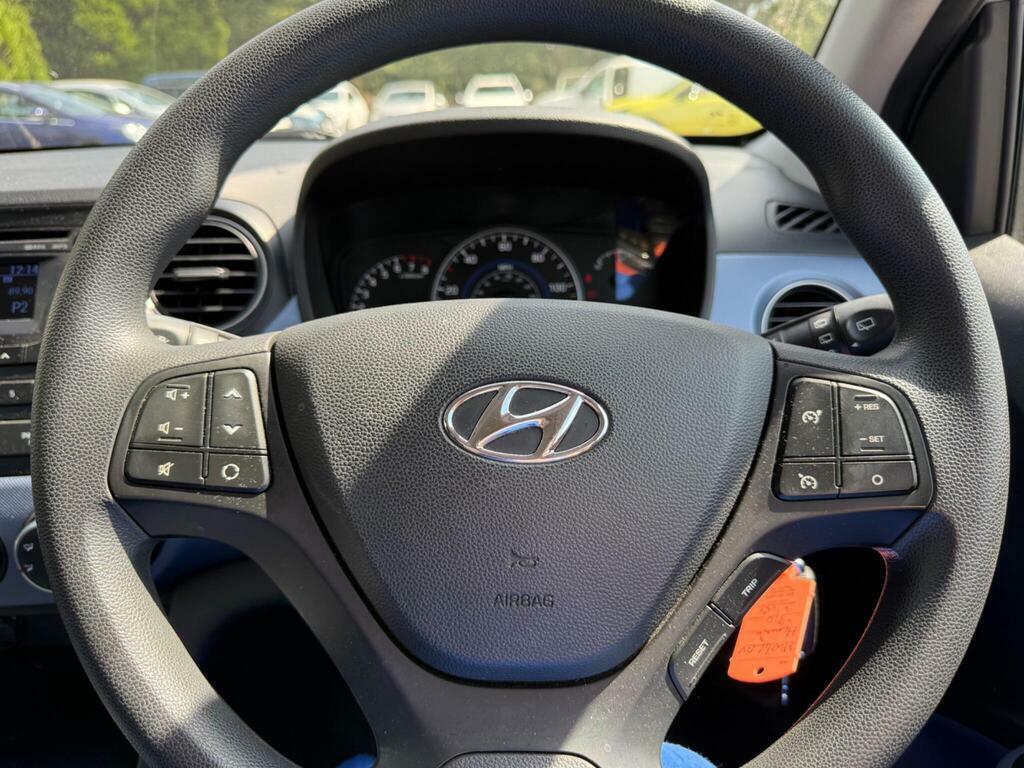 Hyundai I10 Hatchback 1.0 I10 Prem 1.0 Bd Blue Int 201665 Grey #17