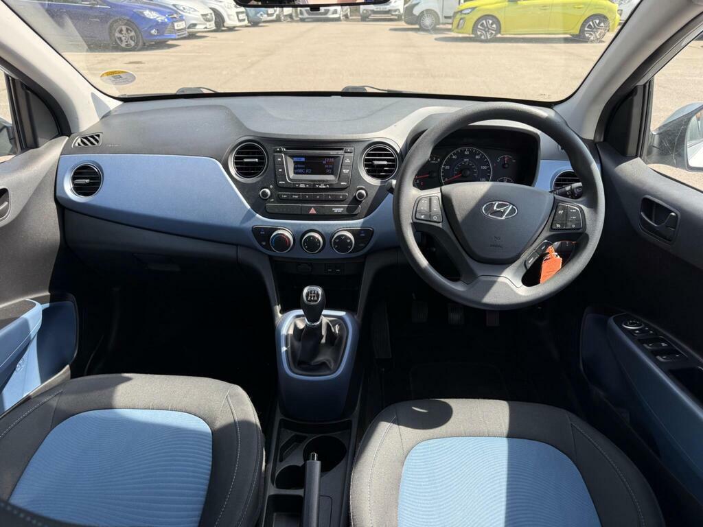 Hyundai I10 Hatchback 1.0 I10 Prem 1.0 Bd Blue Int 201665 Grey #10