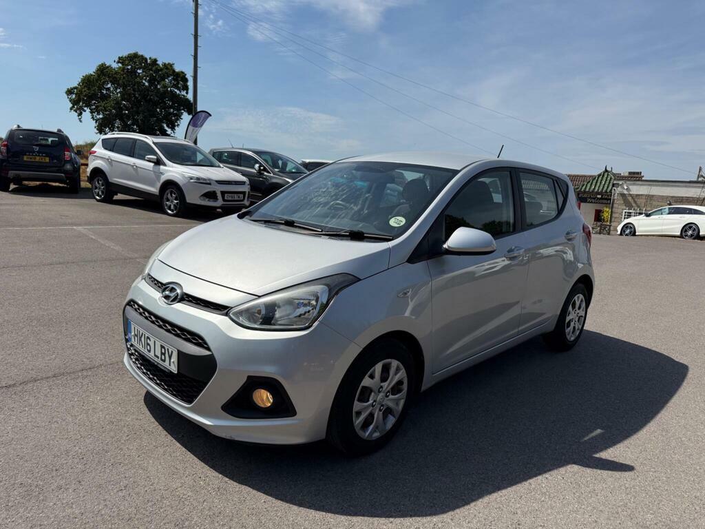 Hyundai I10 Hatchback 1.0 I10 Prem 1.0 Bd Blue Int 201665 Grey #8