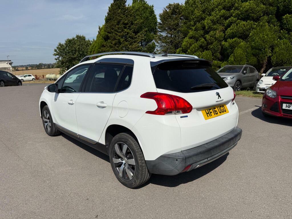 Peugeot 2008 1.6 Bluehdi Allure Suv White #5