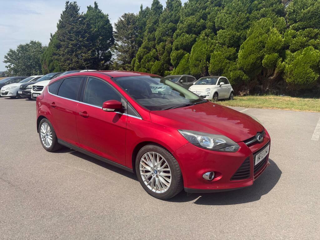 Ford Focus 1.6 Tdci Zetec S Hatchback Euro White #1