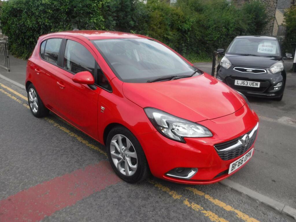 Vauxhall Corsa 1.4I Ecoflex Sri Euro 6 BF66OPN Red