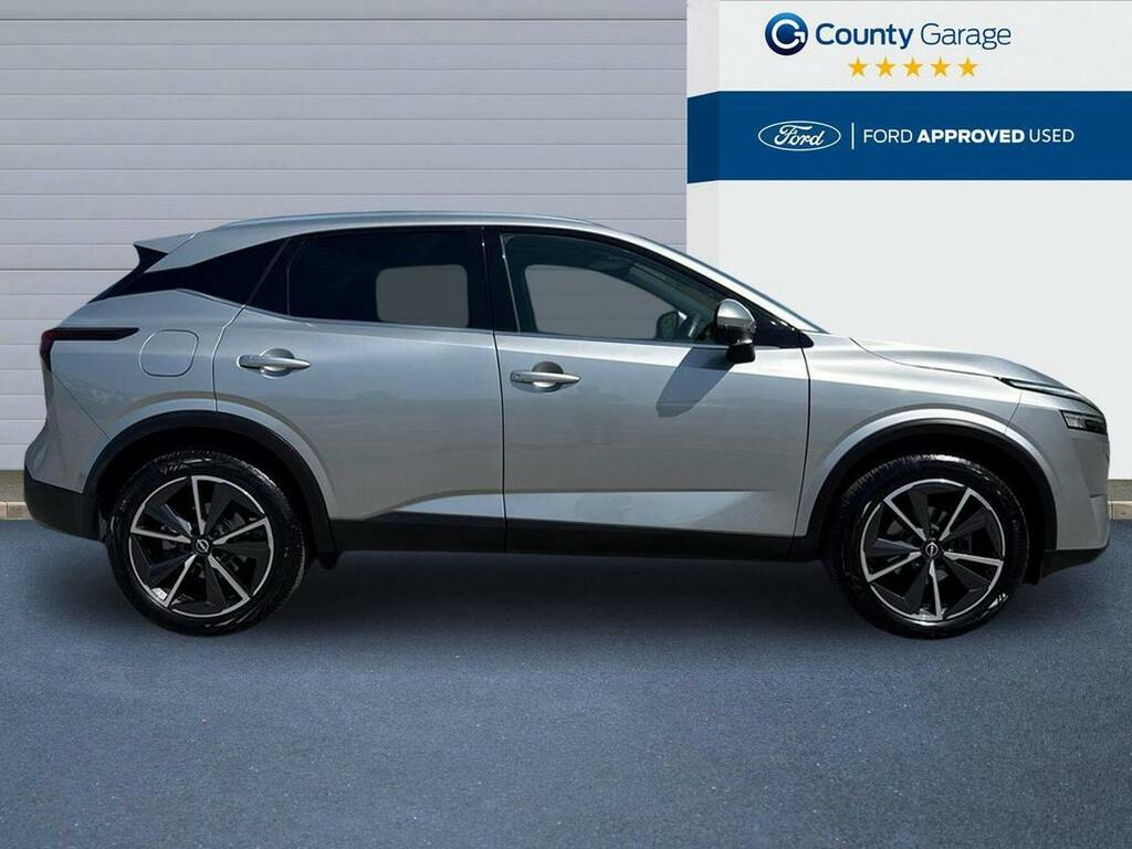 Nissan Qashqai 1.3 Dig T Mhev Tekna Suv Hybrid Xtron E EY72DFZ Silver #4