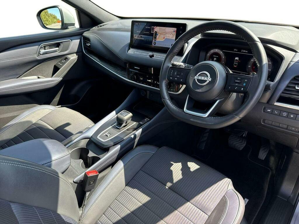 Nissan Qashqai 1.3 Dig T Mhev Tekna Suv Hybrid Xtron E EY72DFZ Silver #6