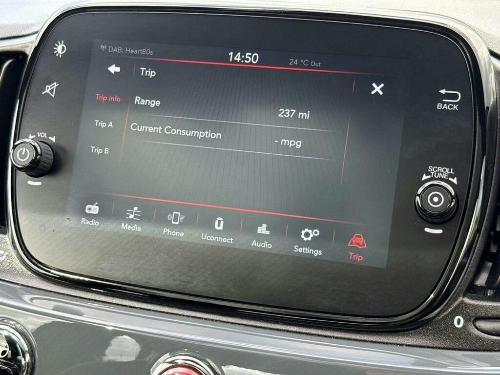 Fiat 500 1.0 70Hp Mild Hybrid Convertible Grey #11