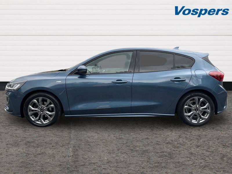 Ford Focus 1.0 Ecoboost St-line Blue #4