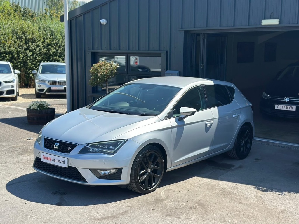 Seat Leon Tdi Fr Silver #4
