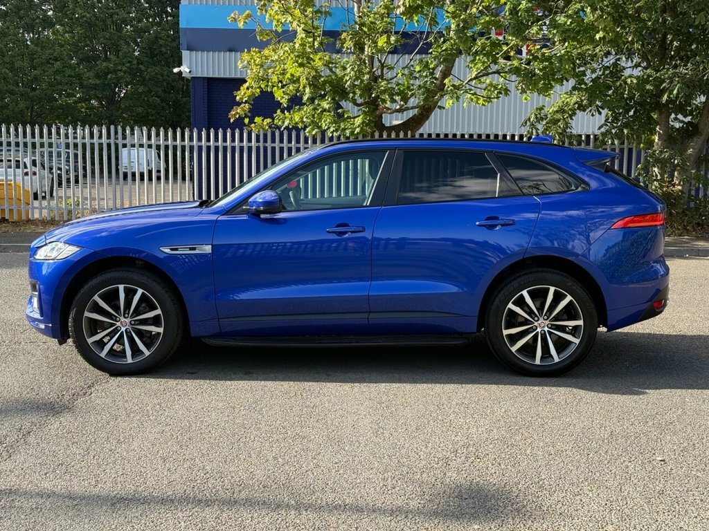 Jaguar F-Pace 2L R-sport Blue #4