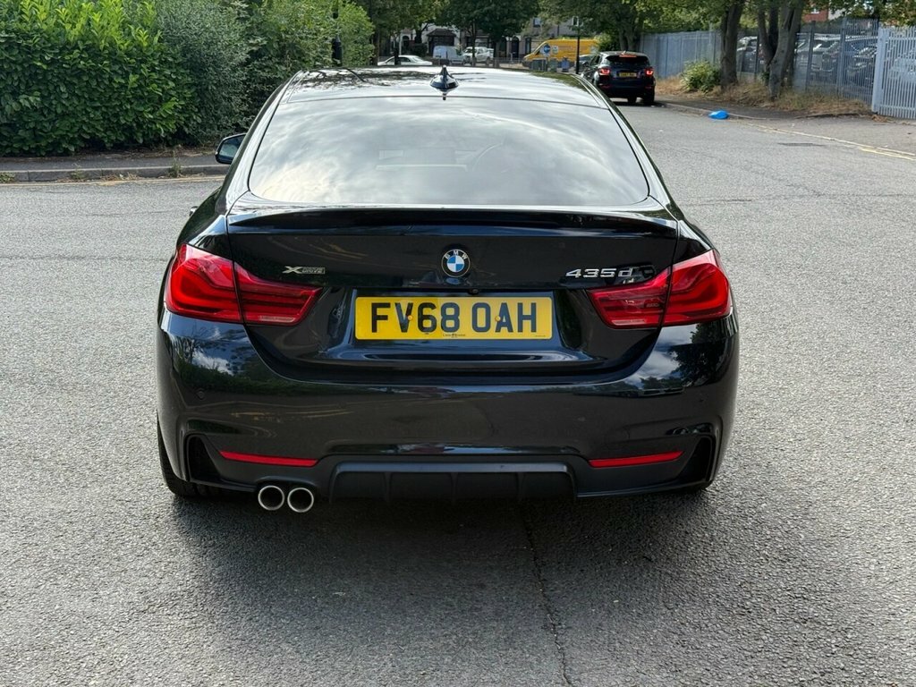 BMW 4 Series Gran Coupe 3L M Sport Black #6