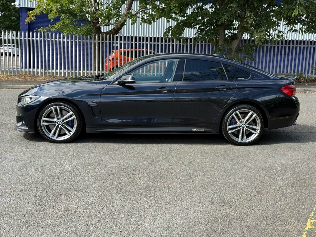 BMW 4 Series Gran Coupe 3L M Sport Black #4