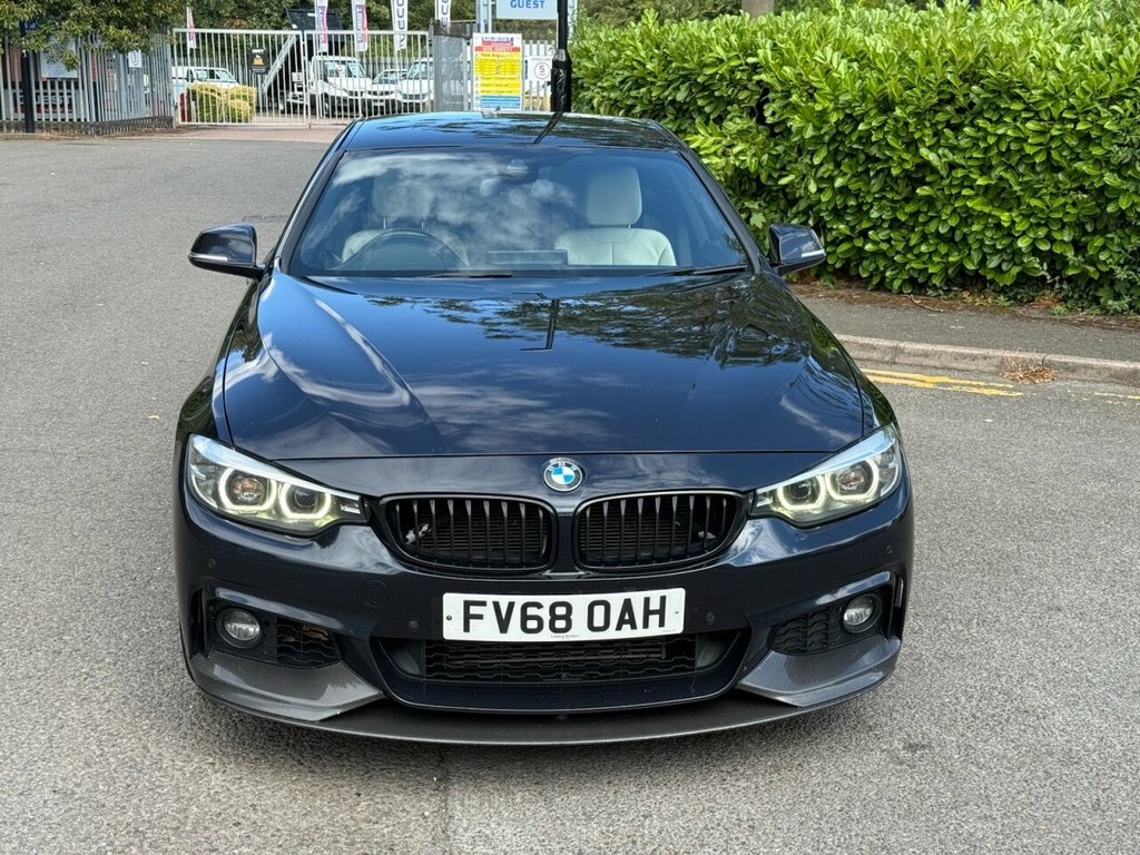 BMW 4 Series Gran Coupe 3L M Sport Black #2