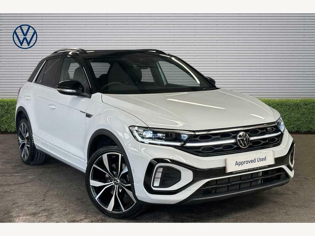 Volkswagen T-Roc 1.5 Tsi Black Edition Euro 6 Ss PN26SYU White
