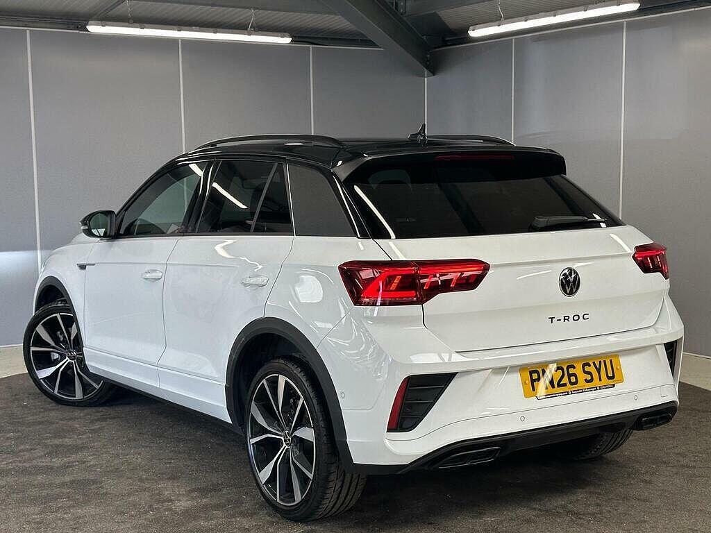 Volkswagen T-Roc 1.5 Tsi Black Edition Euro 6 Ss PN26SYU White #3