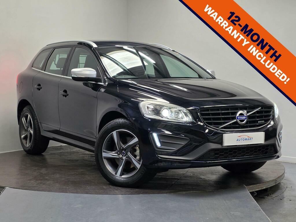 Volvo XC60 2.4 D5 R-design Lux Nav Geartronic Awd Euro 5 PJ64YKM Black