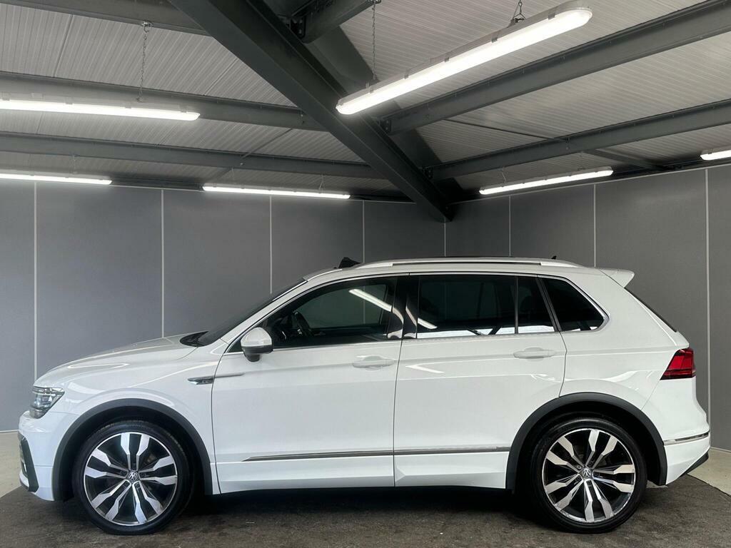 Volkswagen Tiguan 2.0 Tdi Bluemotion Tech R-line Dsg 4Motion Euro 6 HF17FCV White #6