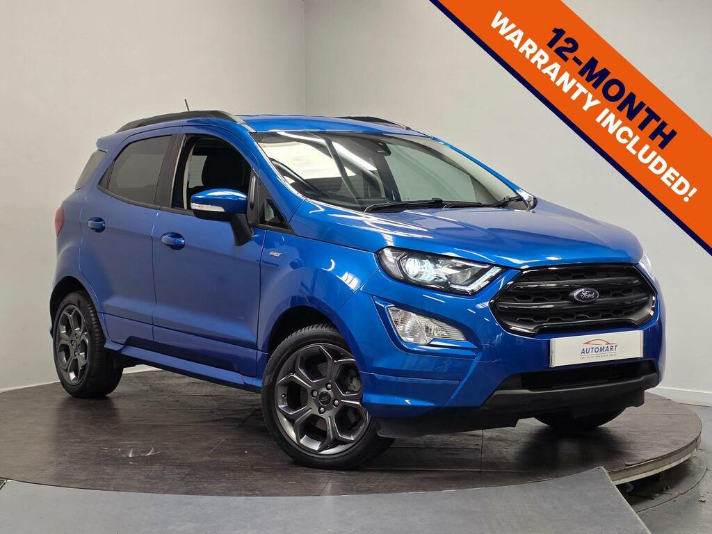 Ford Ecosport 1.0T Ecoboost St-line Euro 6 Ss PK23KZU Blue