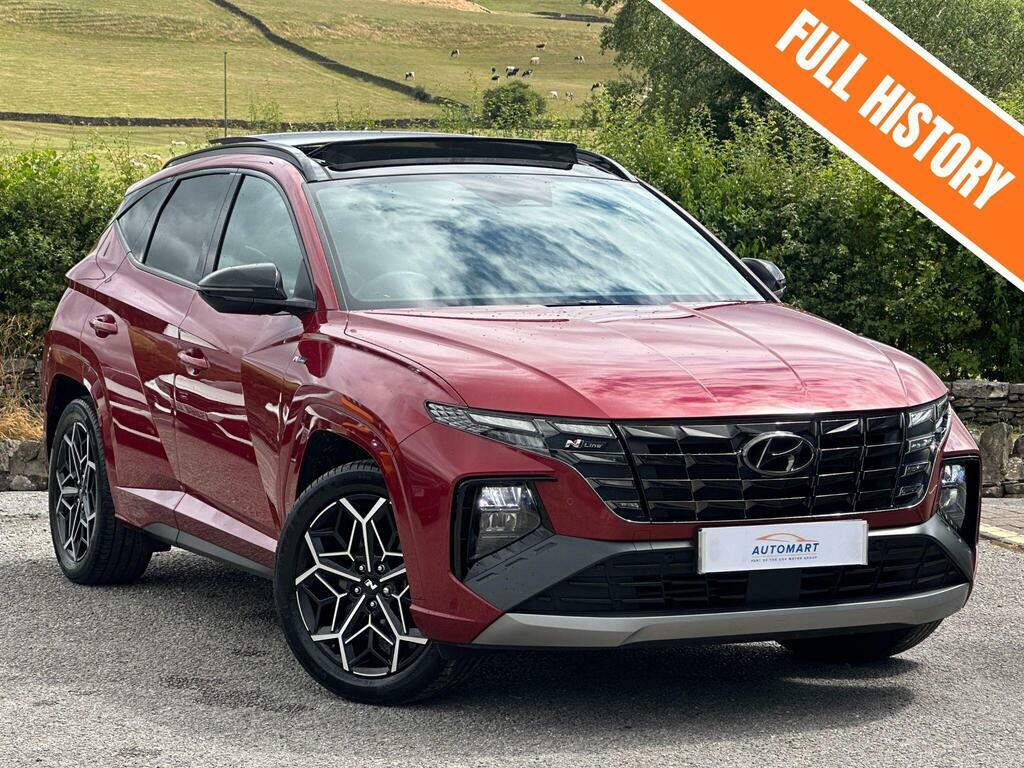 Hyundai Tucson 1.6 H T-gdi N Line S Euro 6 Ss PN71XGT Red