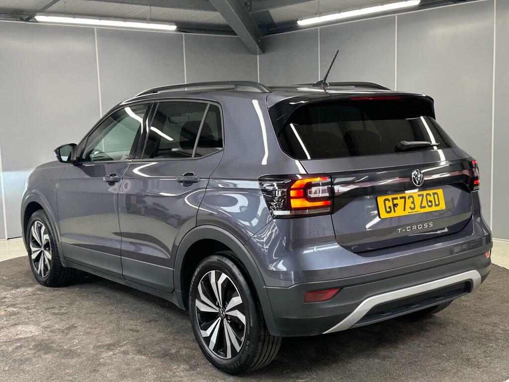 Volkswagen T-Cross 1.0 Tsi Black Edition Euro 6 Ss GF73ZGD Grey #5