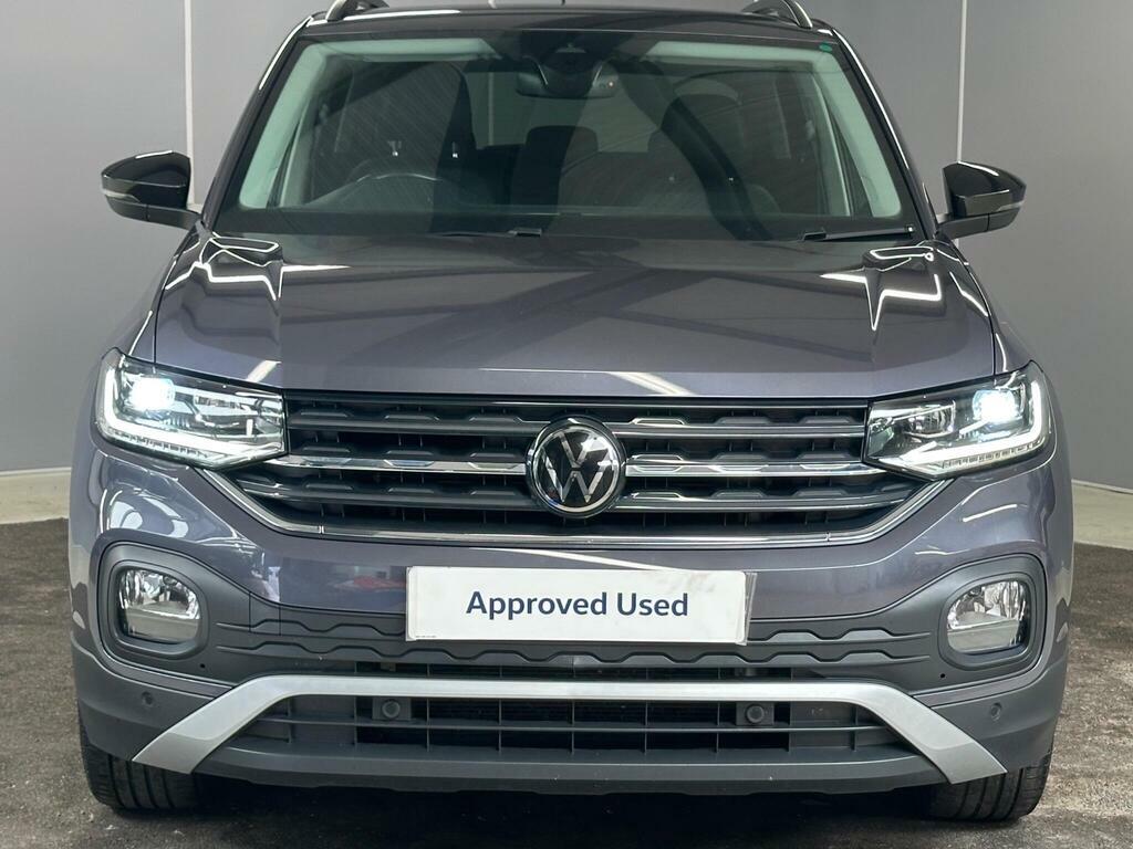 Volkswagen T-Cross 1.0 Tsi Black Edition Euro 6 Ss GF73ZGD Grey #2