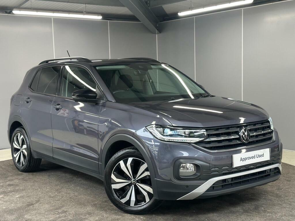 Volkswagen T-Cross 1.0 Tsi Black Edition Euro 6 Ss Grey