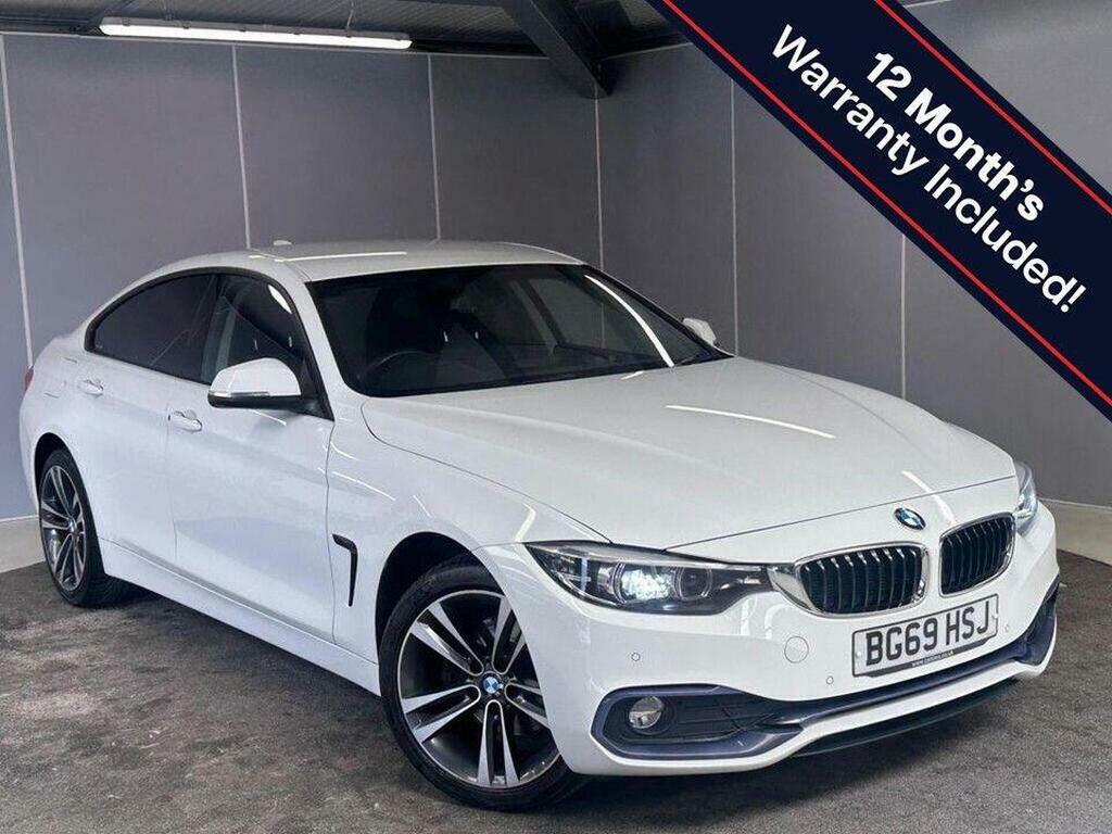BMW 4 Series Gran Coupe 2.0 420D Sport Xdrive Euro 6 Ss BG69HSJ White