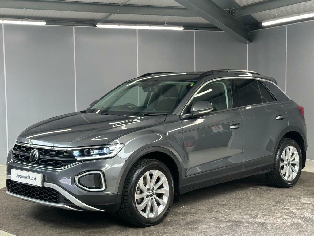 Volkswagen T-Roc 1.0 Tsi Match Euro 6 Ss PK74YGM Grey #3