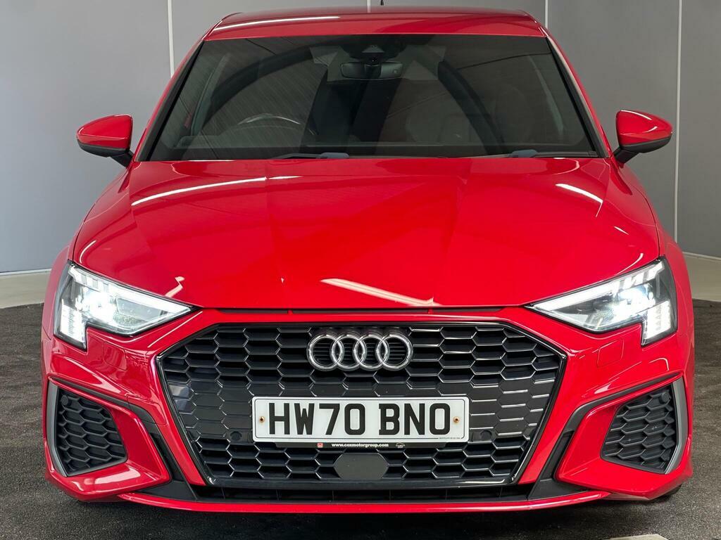 Audi A3 1.5 Tfsi 35 S Line Sportback Euro 6 Ss Red #2