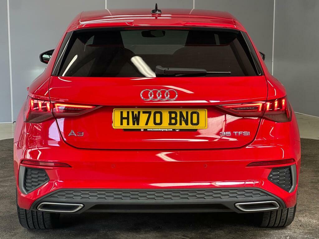 Audi A3 1.5 Tfsi 35 S Line Sportback Euro 6 Ss Red #6