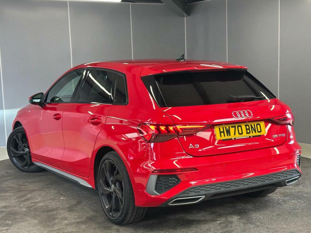 Audi A3 1.5 Tfsi 35 S Line Sportback Euro 6 Ss Red #4