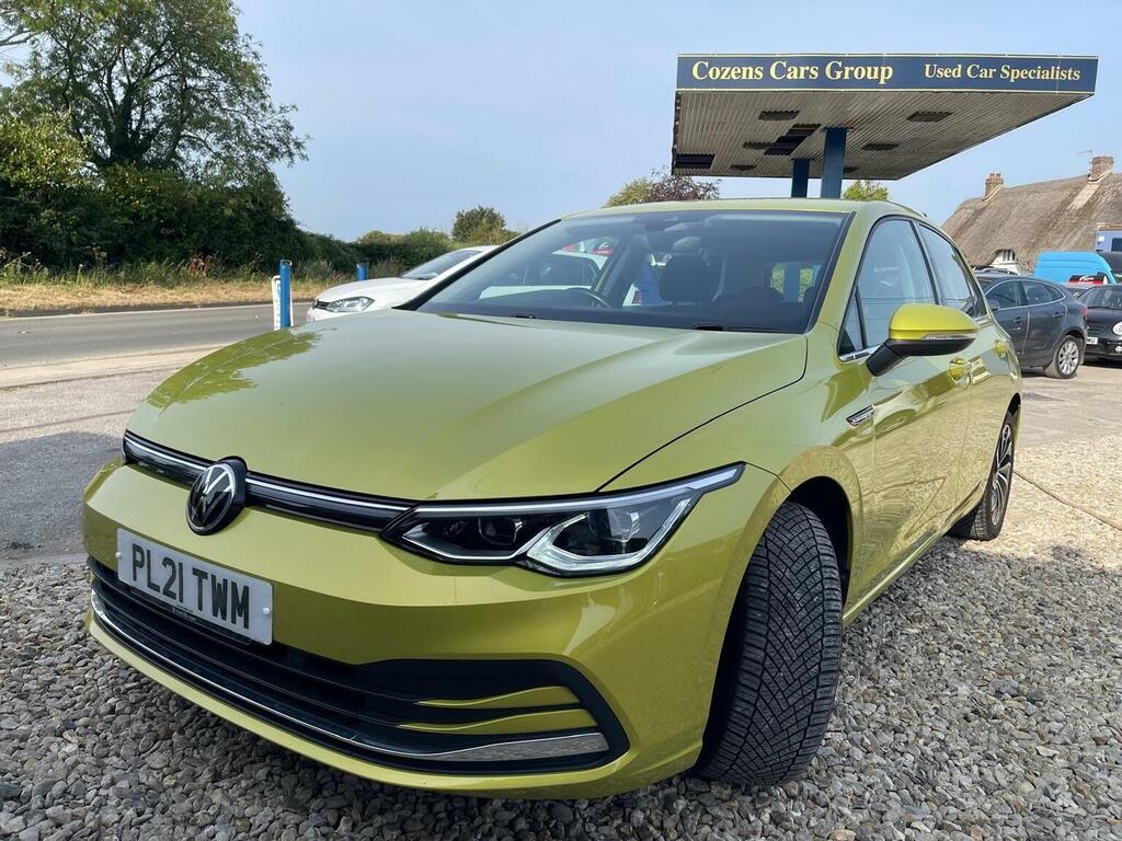 Volkswagen Golf Hatchback 1.5 Tsi Style Euro 6 Ss 202121 PL21TWM Yellow #4