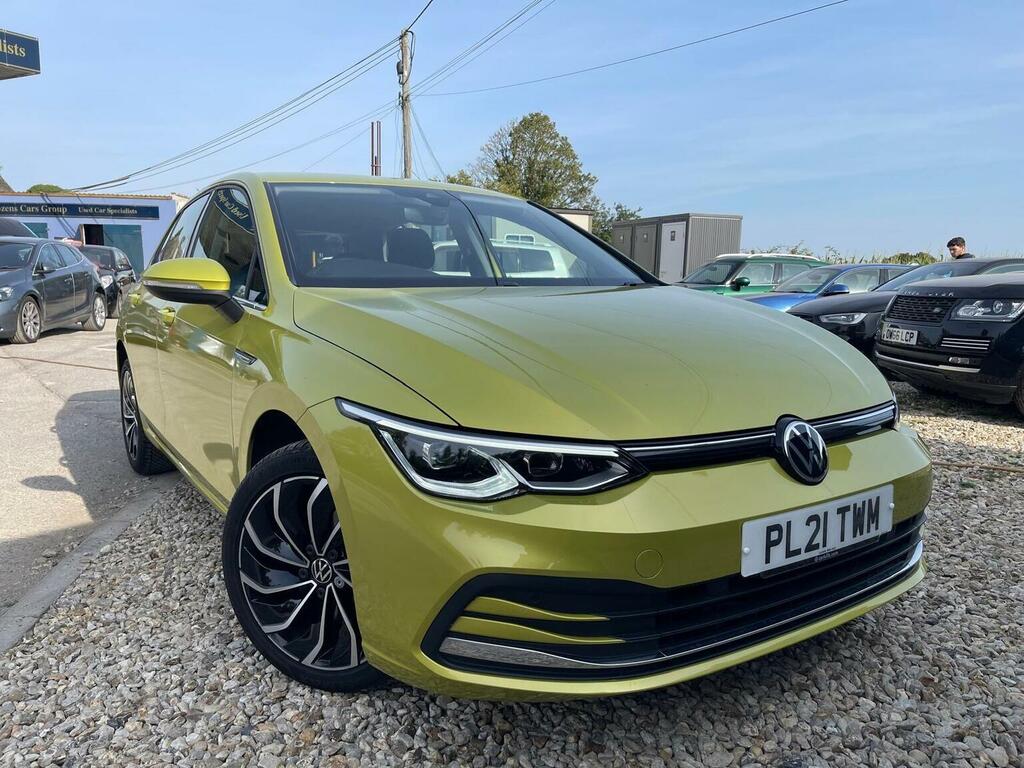 Volkswagen Golf Hatchback 1.5 Tsi Style Euro 6 Ss 202121 PL21TWM Yellow