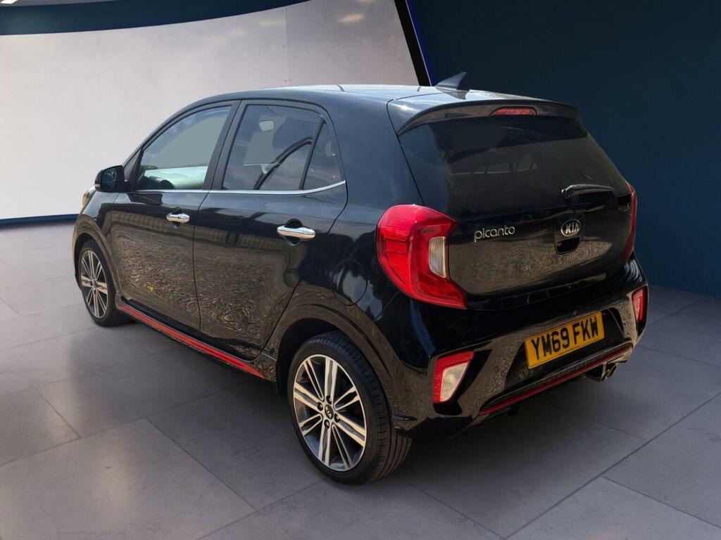 Kia Picanto 1.0 T-gdi Gt-line S Euro 6 Ss Black #4