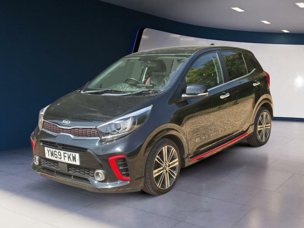 Kia Picanto 1.0 T-gdi Gt-line S Euro 6 Ss Black #3
