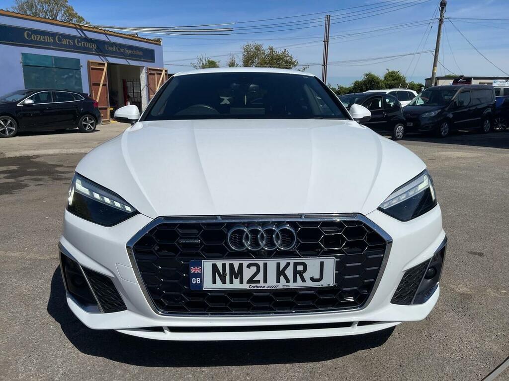Audi A5 2.0 Tdi 40 S Line Sportback S Tronic Quattro Euro White #2