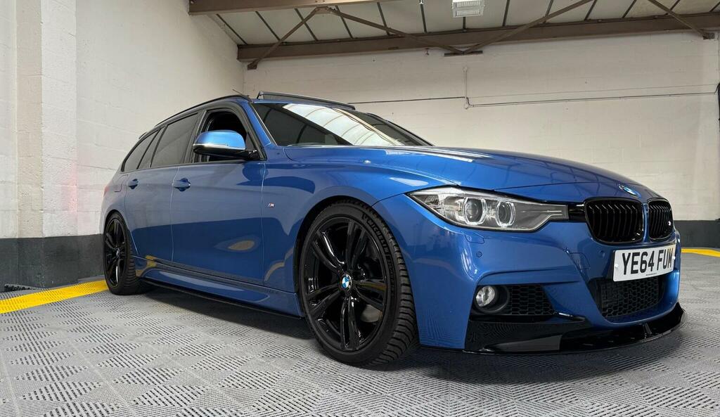 BMW 3 Series 3.0 335D M Sport Touring Xdrive Euro 6 S S Blue #4