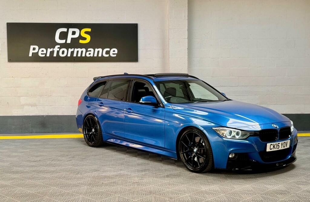 BMW 3 Series 3.0 335D M Sport Touring Xdrive Euro 6 S S Blue #4