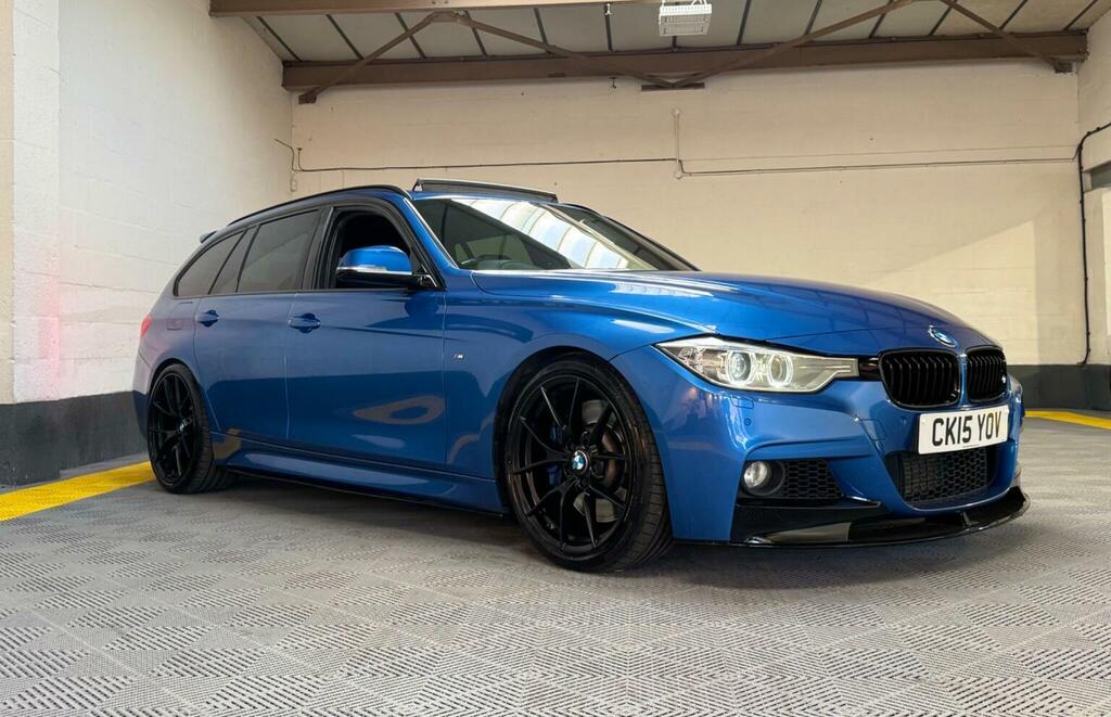 BMW 3 Series 3.0 335D M Sport Touring Xdrive Euro 6 S S Blue #3