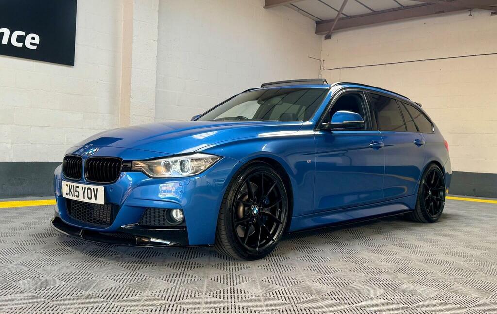 BMW 3 Series 3.0 335D M Sport Touring Xdrive Euro 6 S S Blue #5