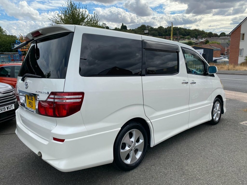 Toyota Alphard Mpv BC06PFU White #6