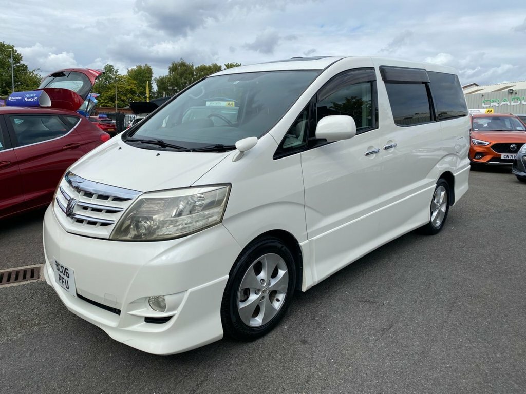 Toyota Alphard Mpv BC06PFU White #3