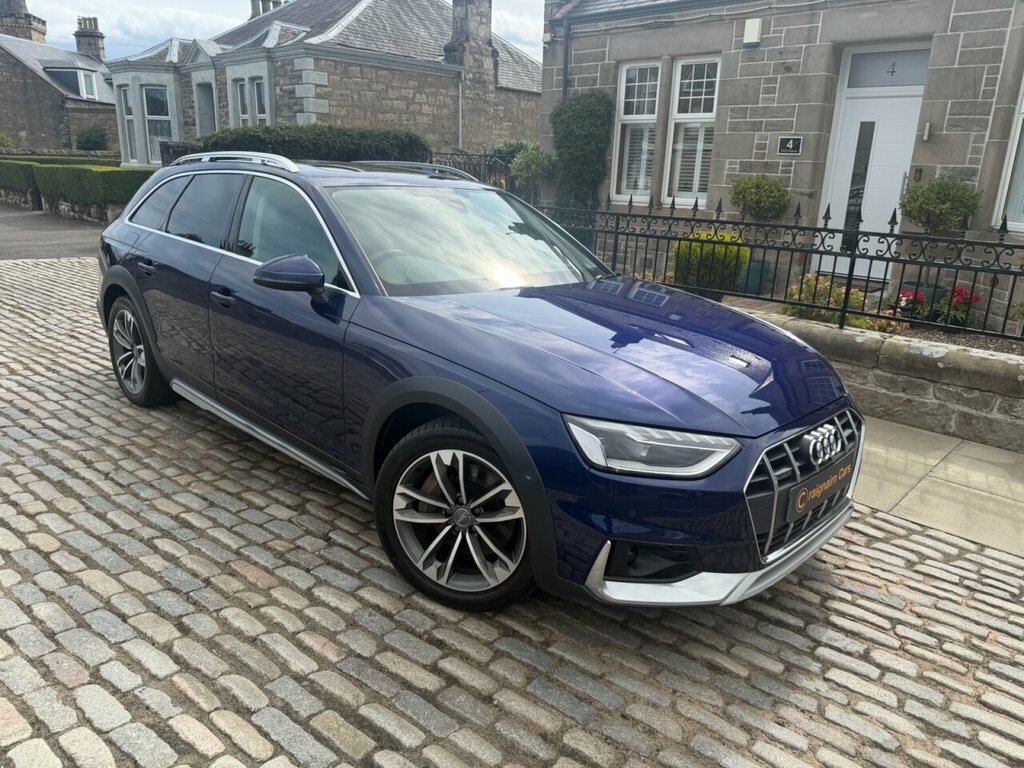 Audi A4 Allroad Estate Blue