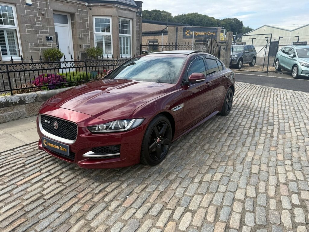 Jaguar XE Saloon Red #3