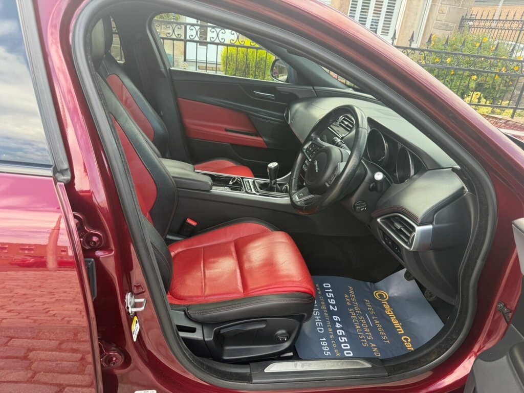 Jaguar XE Saloon Red #2