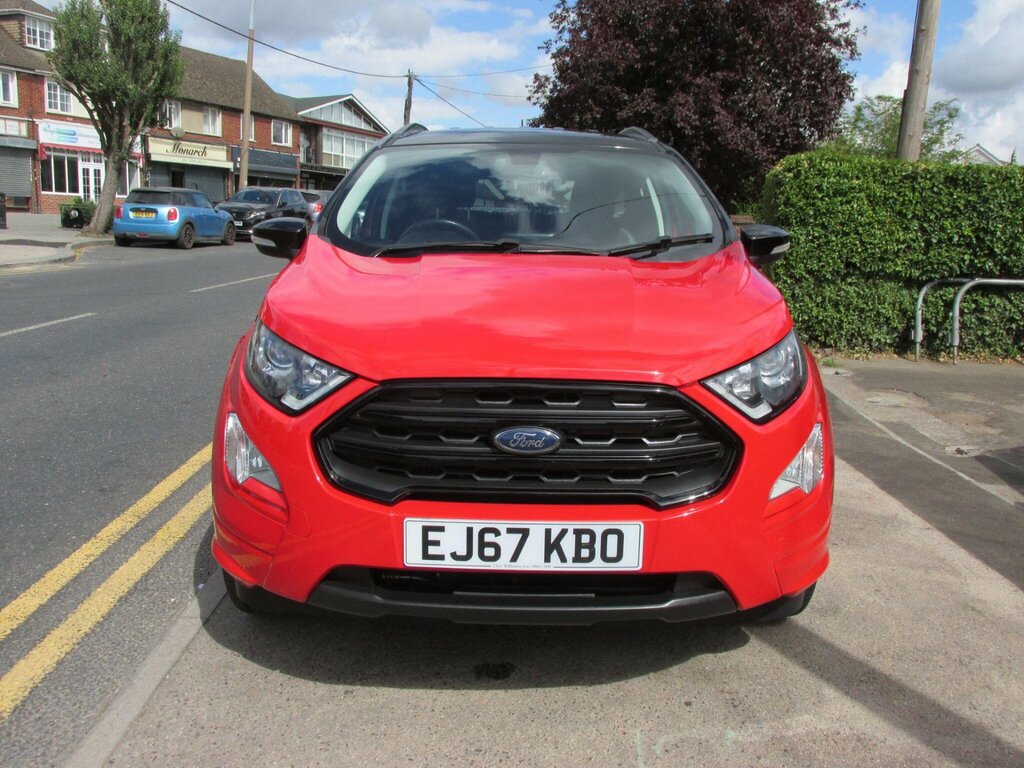 Ford Ecosport 1.0T Ecoboost St-line Euro 6 Ss Red